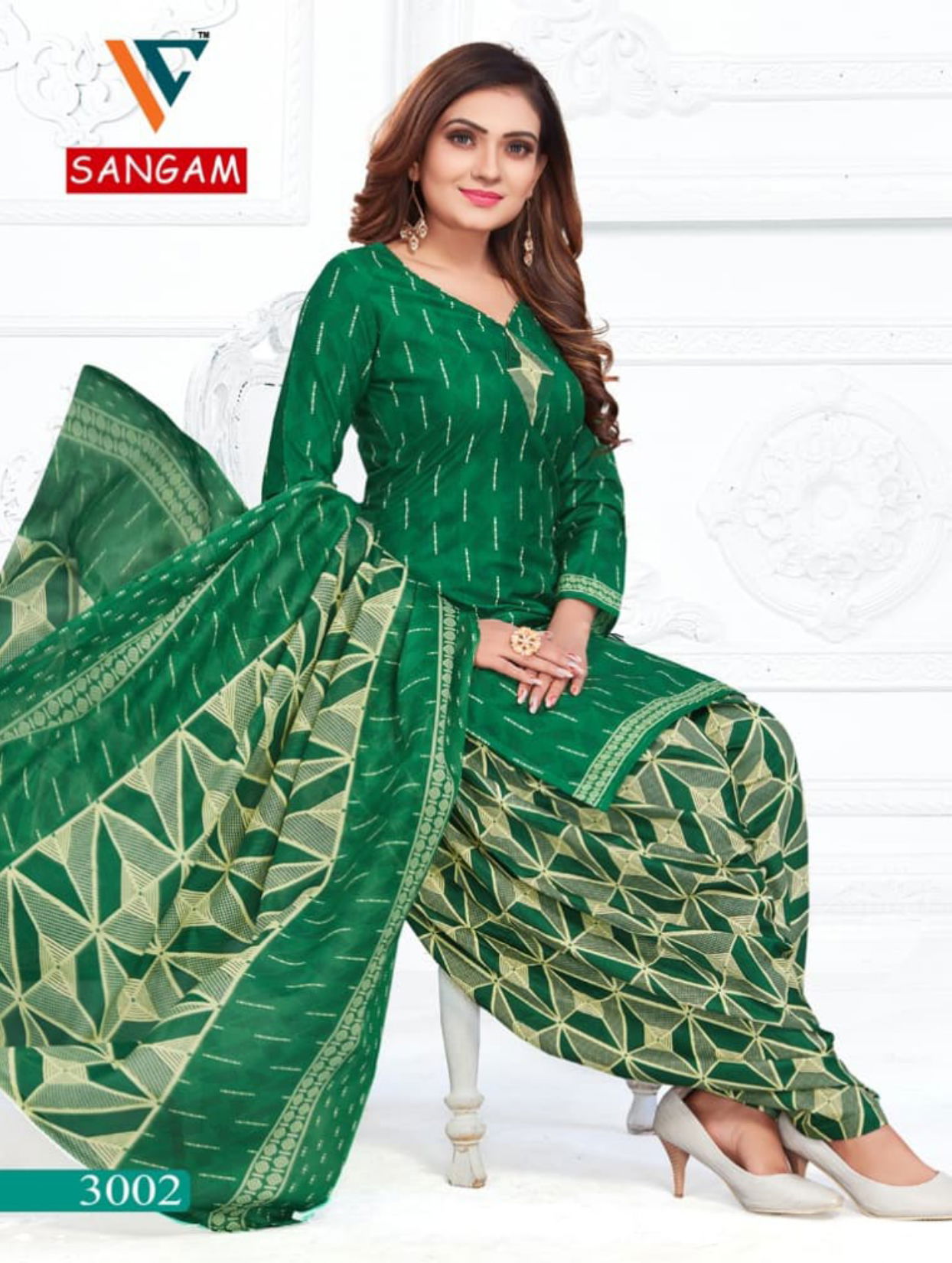 Vandana Sangam Vol 1 Regular Wear Wholesale Printed Cotton Dress Material